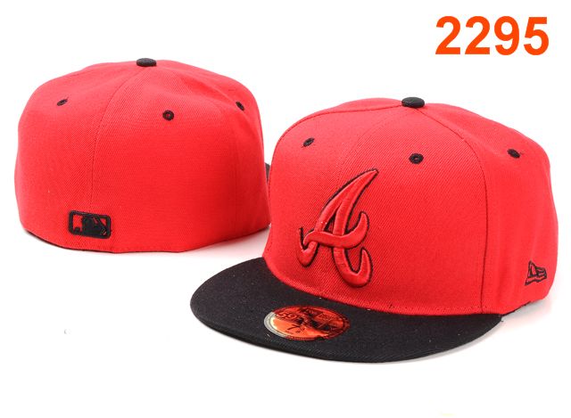 Atlanta Braves MLB Fitted Hat PT14